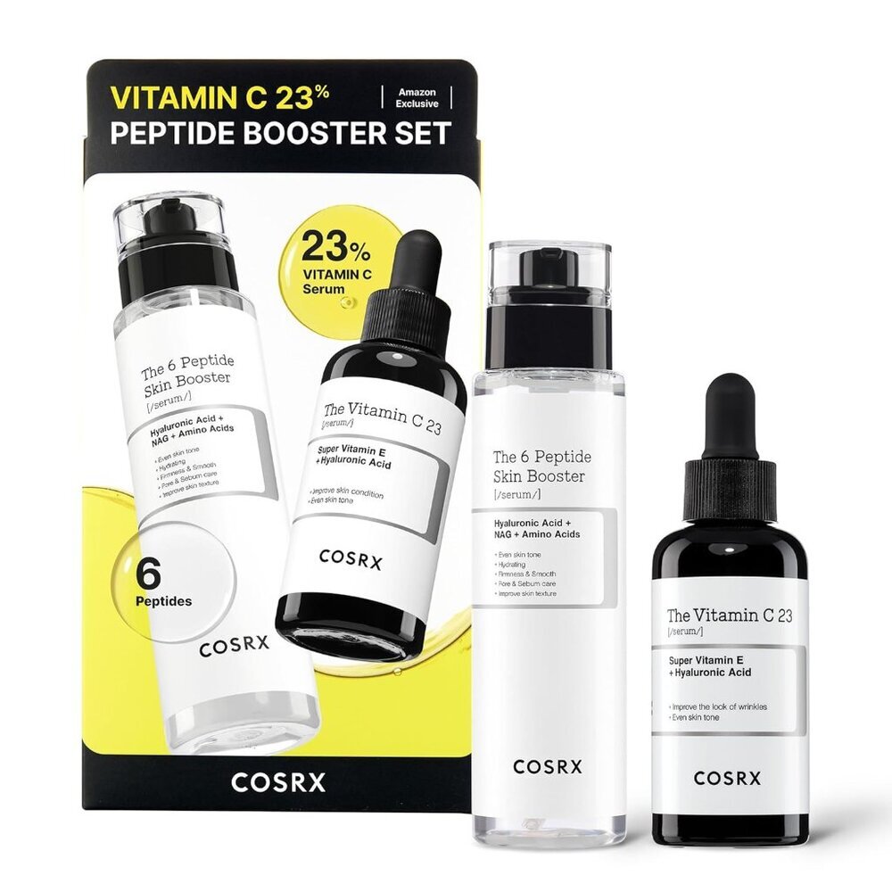 Vitamin C 23% Peptide Booster Set - Amazon Exclusive - Korean Skin Care Set, Sto